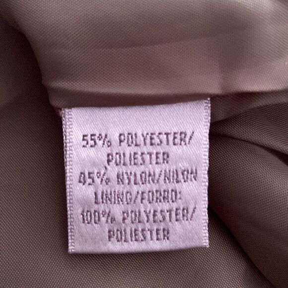 Jacqueline Ferrar Button Down Jacket Size 16 Gray Green Shiny Long Sleeve - Picture 7 of 7